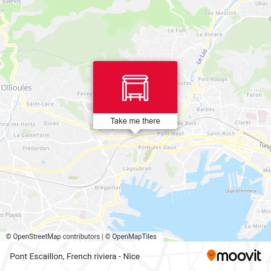 Pont Escaillon map