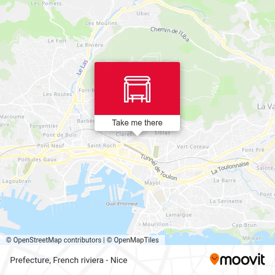 Préfecture map