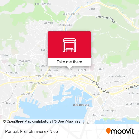 Ponteil map