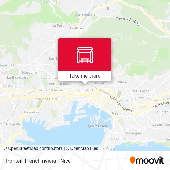 Ponteil map