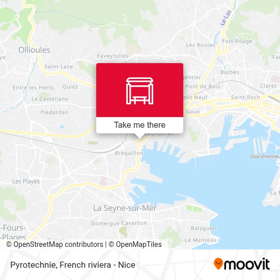 Mapa Pyrotechnie
