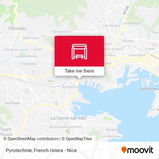 Mapa Pyrotechnie