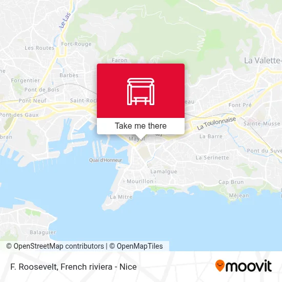 F. Roosevelt map