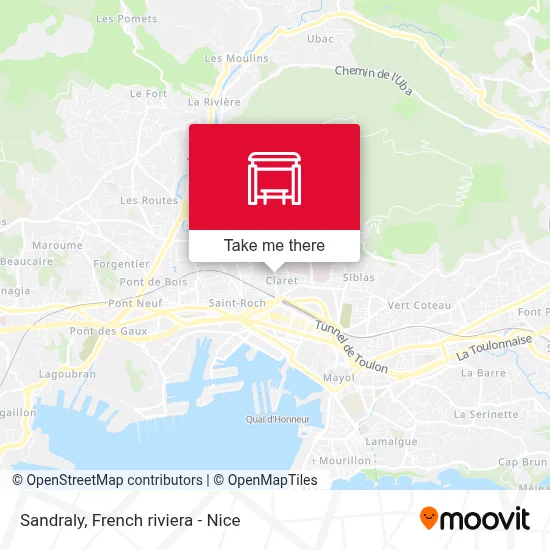 Sandraly map