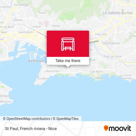 St Paul map