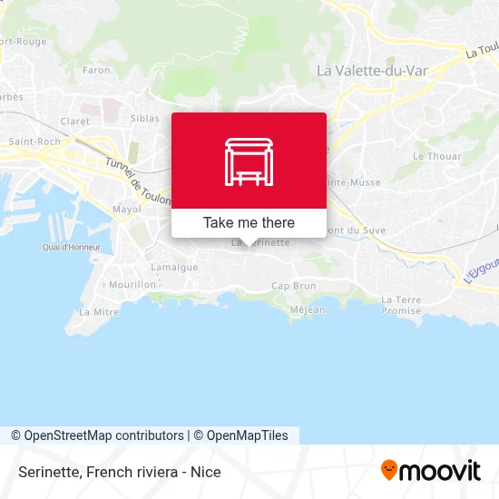 Serinette map