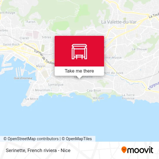 Serinette map