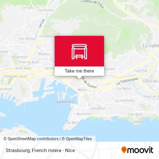 Strasbourg map