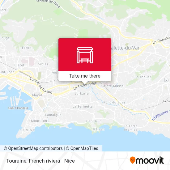 Touraine map