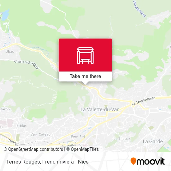 Terres Rouges map