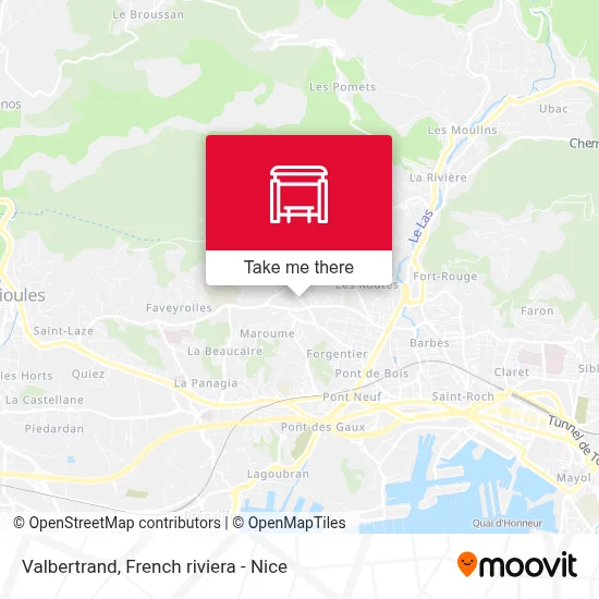 Valbertrand map