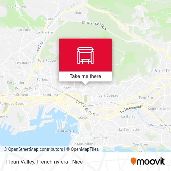 Val Fleuri map