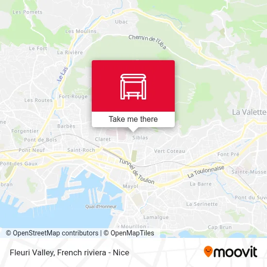 Val Fleuri map