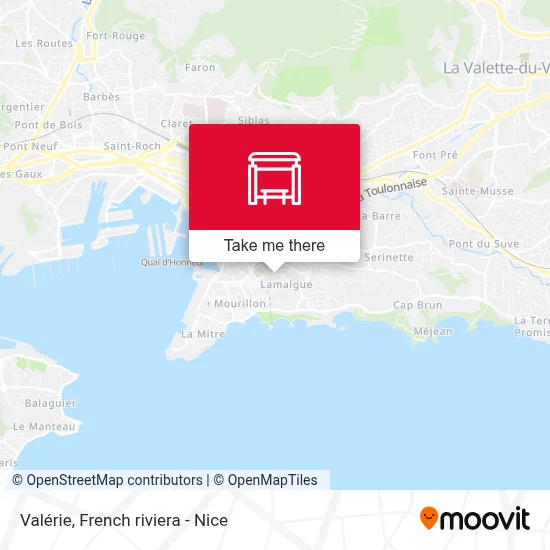 Valérie map