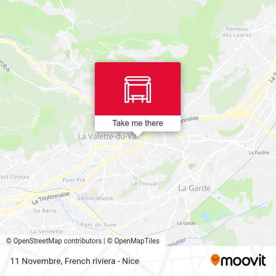 11 Novembre map