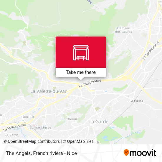 Les Anges map