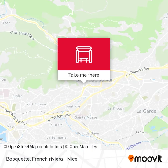 Bosquette map