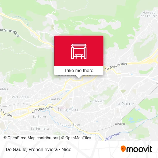De Gaulle map