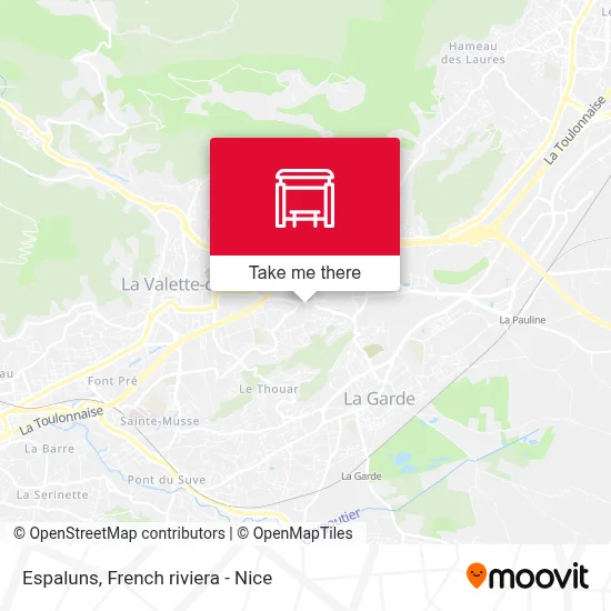 Espaluns map