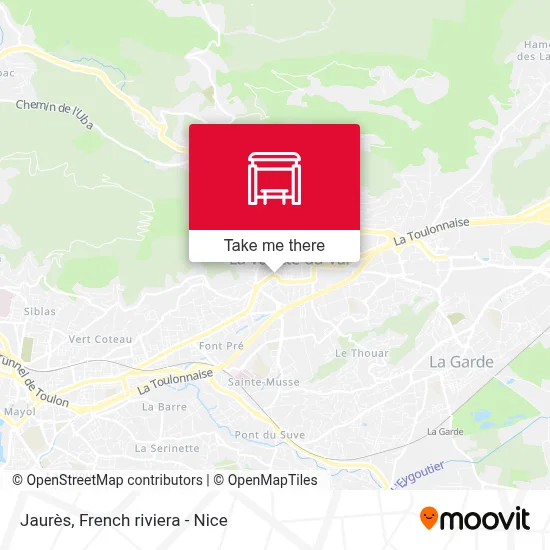 Jaurès map