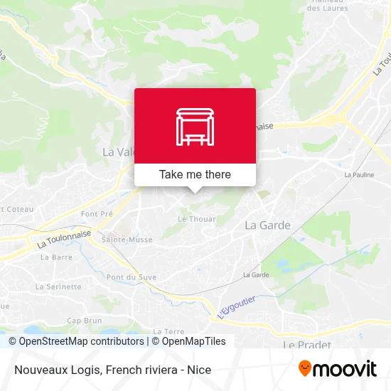 Nouveaux Logis map