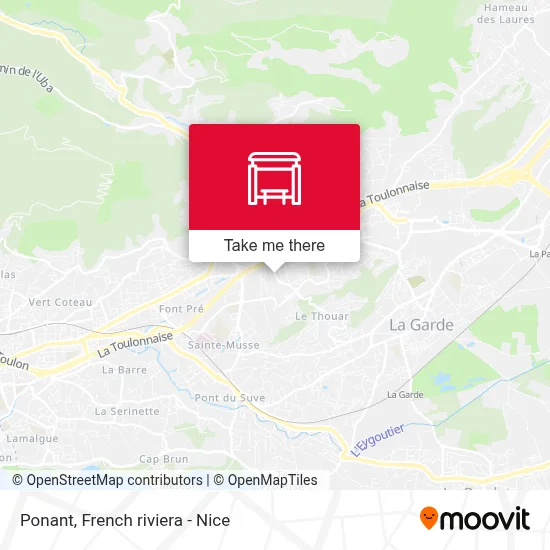 Ponant map