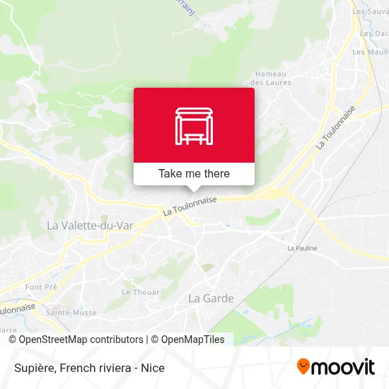 Supière map