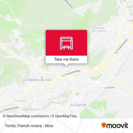 Tortel map