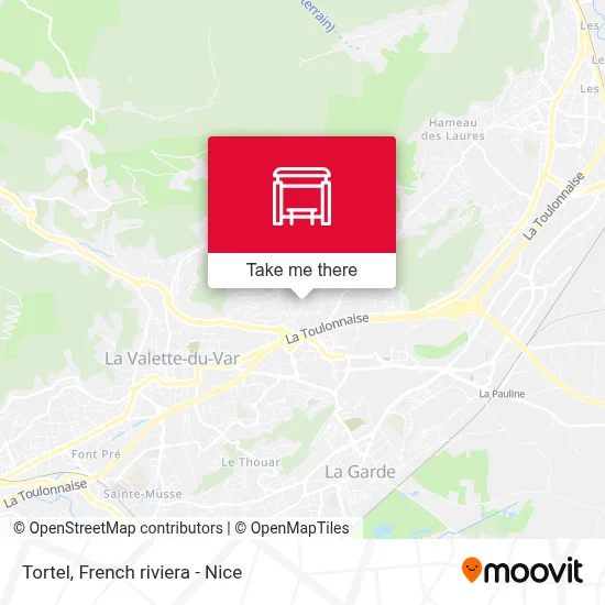 Tortel map