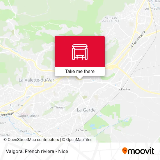 Valgora map