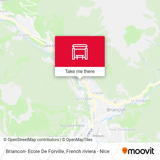 Briancon- Ecole De Forville map