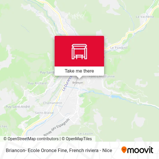 Briancon- Ecole Oronce Fine map