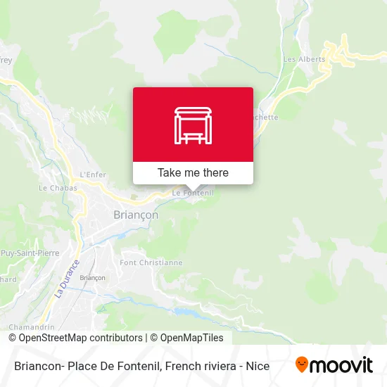 Briancon- Place De Fontenil map