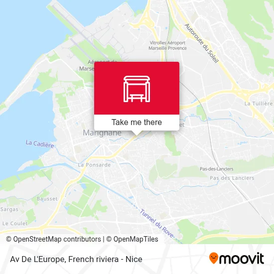 Av De L'Europe map