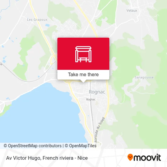 Av Victor Hugo map