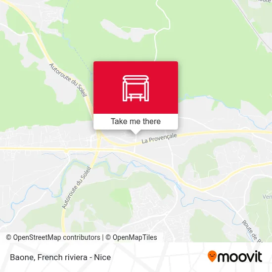 Baone map