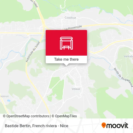 Bastide Bertin map