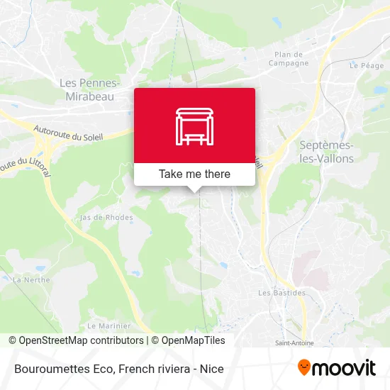 Bouroumettes Eco map