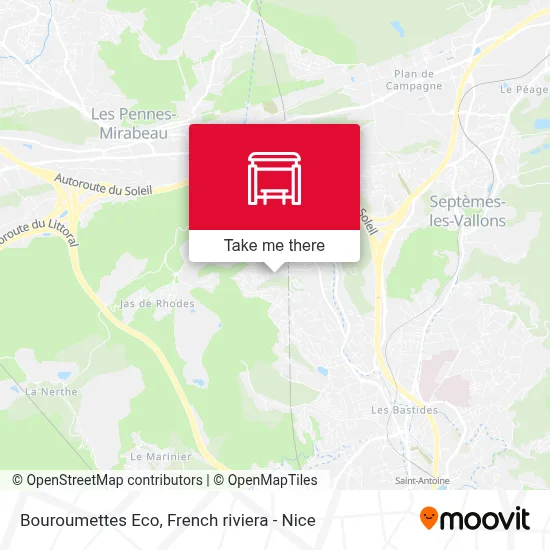 Bouroumettes Eco map