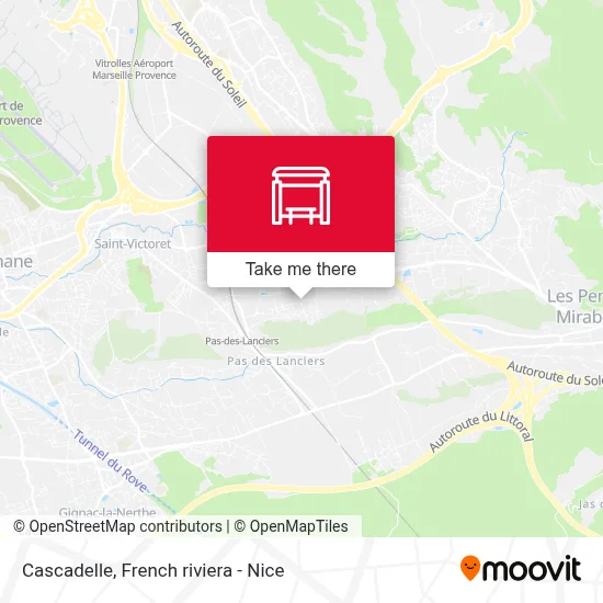 Cascadelle map
