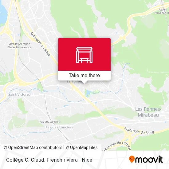 Collège C. Claud map