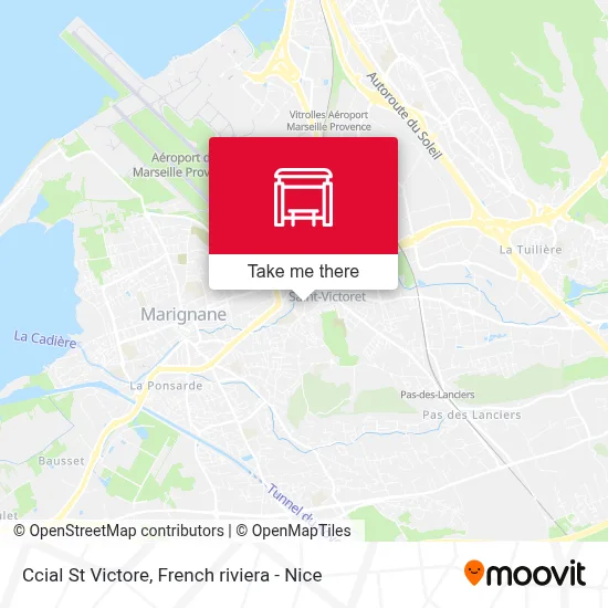Ccial St Victore map