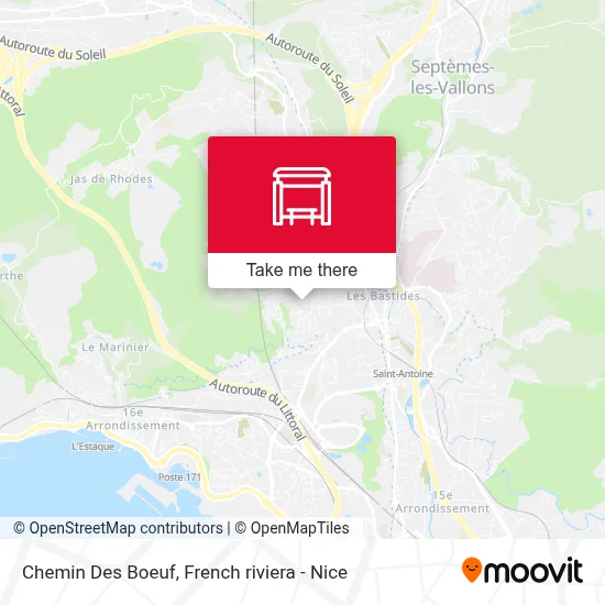 Chemin Des Boeuf map