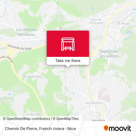 Chemin De Pierre map