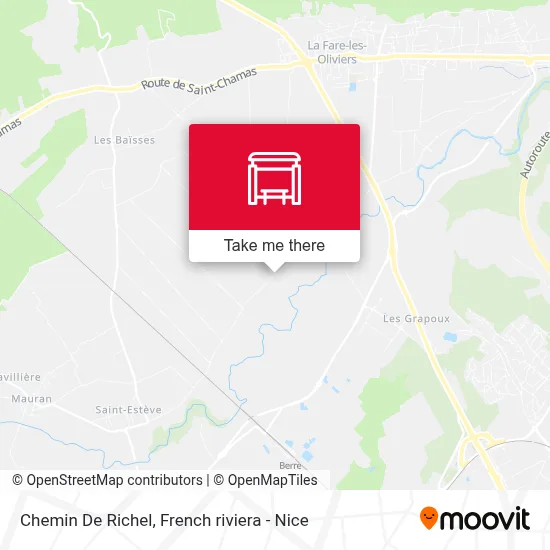 Chemin De Richel map