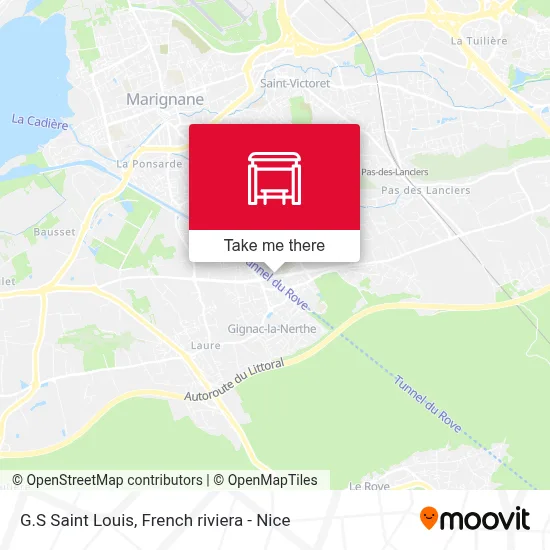 G.S Saint Louis map