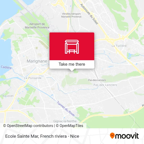 Ecole Sainte Mar map