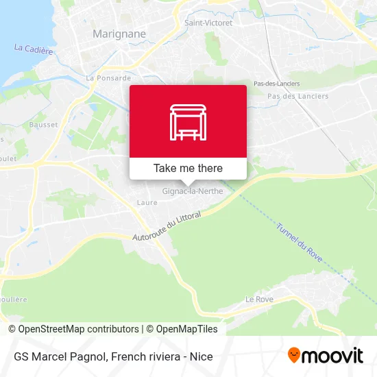 GS Marcel Pagnol map