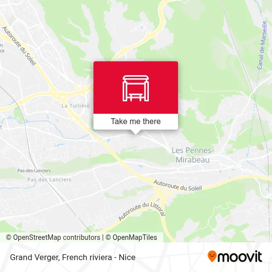 Grand Verger map