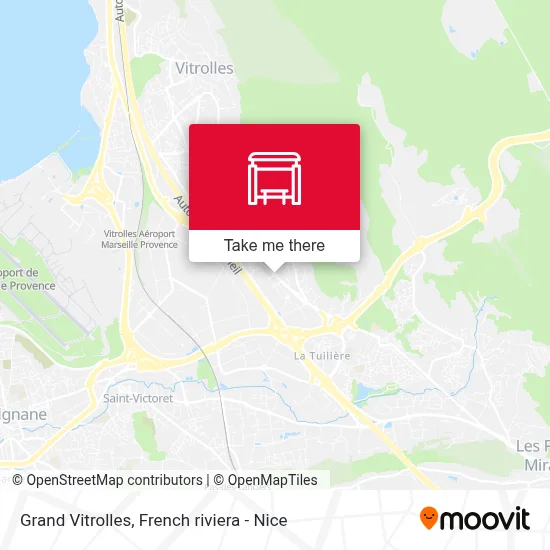 Grand Vitrolles map
